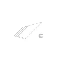 Ступень La Fabbrica Storm Gradino Bordo Svasato Salt Dx 20 mm Costa Toro 30x60 117555