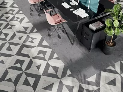 Керамогранит Donnaker Metafor Decor Azul 50x50