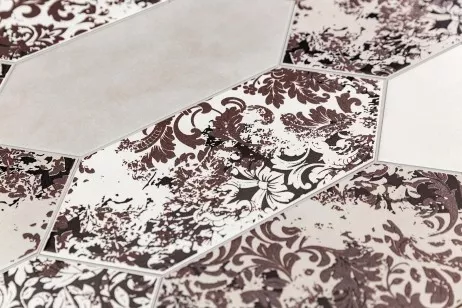 Плитка Kerama Marazzi Каламита серый матовый 14x34 35030