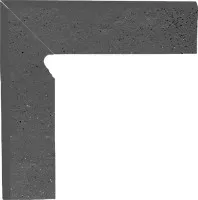 Плинтус Paradyz Semir Grafit Cokol 2 Elementowy Lewy 8.1x30 Плинтус Paradyz Semir Grafit Cokol 2 Elementowy Lewy 8.1x30