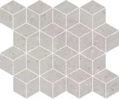 Декор Kerama Marazzi Риккарди мозаичный серый светлый матовый 45x37.5 T017/14053
