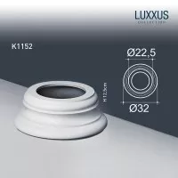 База колонны Orac Decor Luxxus K1152 (32x32x12 см) База колонны Orac Decor Luxxus K1152 (32x32x12 см)