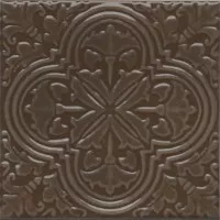 Декор Kerama Marazzi Фес Коричневый Глянцевый 15x15 настенный KMD3STA005BN
