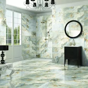 Керамогранит Geotiles Margot Blue Compacglass 90x90