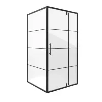 Душевое ограждение Niagara Nova квадрат дверь распашная 80x80x190 NG-0280-08 BLACK Душевое ограждение Niagara Nova квадрат дверь распашная 80x80x190 NG-0280-08 BLACK