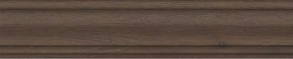 Плинтус Kerama Marazzi Тровазо коричневый тёмный матовый 8x39.8 SG7329/BTG