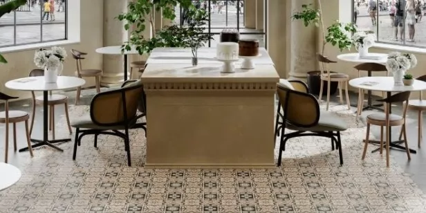 Керамогранит Kerama Marazzi Интарсио беж светлый 33x33 напольный SG955700N