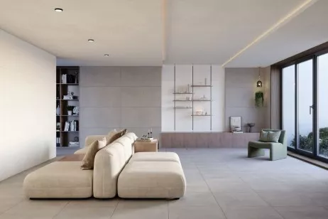 Керамогранит Laparet Betonica Blanco Pro Светло-серый Матовый R10 60x120