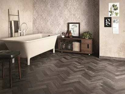 Ступень DPR35154 Dolphin Ang.Top Sx Oak 32X120X4.5X2 ABK Ceramiche