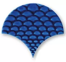Плитка Maritima Ceramics Escama Azul Marino Relieve 14x16 настенная Плитка Maritima Ceramics Escama Azul Marino Relieve 14x16 настенная