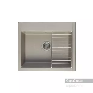 Мойка для кухни Акватон Делия 60 59.4x51x21.8 1A715232LD250