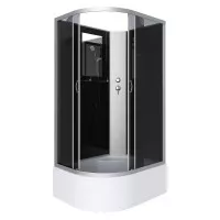 Душевая кабина Niagara Classic высокий поддон 40 см стекло тонированное 120x80x200 NG-2510-14RBK