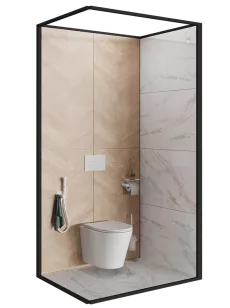 Керамогранит Artcer Eco Luminia Black Poli 60x120
