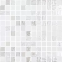 Мозаика Onix Mosaico Glass Iridis White 31.1x31.1