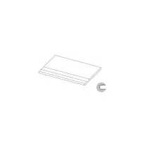 Ступень La Fabbrica Storm Gradone Bordo Svasato Sand 20 mm Costa Toro 40x80 117393 Ступень La Fabbrica Storm Gradone Bordo Svasato Sand 20 mm Costa Toro 40x80 117393