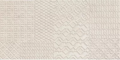 Декор Ceramiche Piemme Castlestone Inciso White Ret 30x60 00282