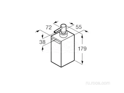 Диспенсер Roca Rubik 7.2x5.5x17.9 816841001