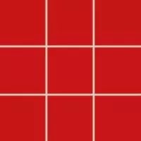 Мозаика Rako Color Two красная глянцевая 10x10 GAA0K359