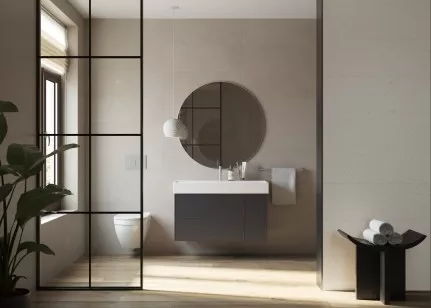 Плитка Creto Estetika Dark Line 30x90 настенная