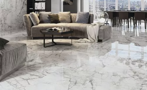 Керамогранит Italica Tiles Olimpo Blanco Matt Carving 60x120