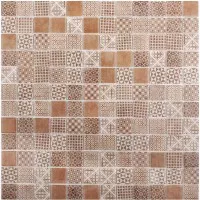 Стеклянная мозаика Vidrepur Born Brown 31.7x31.7