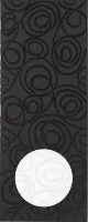 Декор Vives Ceramica Entretela Chardonet Negro Blanco 20x50