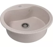 Мойка ML-GM09 песочный 49x18.5 Mixline 533498