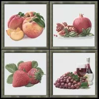 Декор Heralgi Garden Dec Fruit Cold 15x15