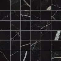 Мозаика Atlas Concorde Russia Empire Calacatta Black Mosaic Lap 30x30 610110000815