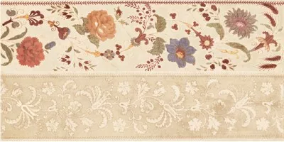 Бордюр Europa Ceramica Saba Cenefa Losanga Spring 22.5x45