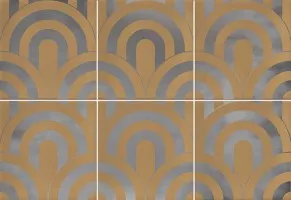Декор Vives Ceramica Hanami Takada Caramelo Plata 23x33.5