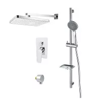 Комплект смесителей Акватек Вега (AQ1046CR+AQ2081CR+AQ2454CR+AQ2011CR) AQ1074CR