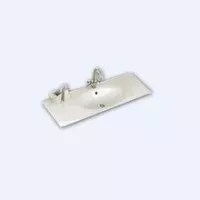 Керамическая раковина Cezares Rosa 121x18x46.5 Bianco 50163