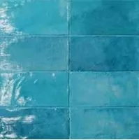 Плитка ABK Ceramiche Poetry Colors Turquoise N 7.5x15 настенная PF60011532
