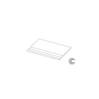 Ступень La Fabbrica Storm Gradone Bordo Svasato Salt 20 mm Costa Retta 40x80 117380 Ступень La Fabbrica Storm Gradone Bordo Svasato Salt 20 mm Costa Retta 40x80 117380
