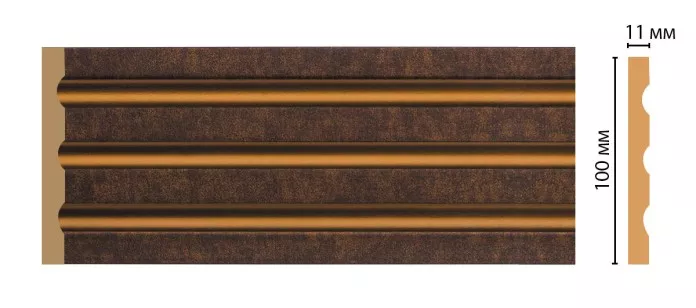 Пилястра Decomaster D201-56 (100x11x2400 мм)