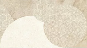 Декор Lasselsberger Ceramics Лиссабон бежевый геометрия 25x45 1045-0256
