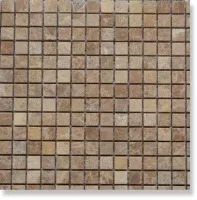 Мозаика Art and Natura Ceramica Marble Mosaic Imperador Light 1.5x1.5 30.5x30.5