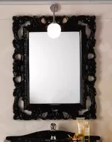 Зеркало Cezares Barocco 76x98 Nero BAROCCO.N