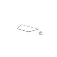 Ступень La Fabbrica Storm Gradone Bordo 40 Fog Sx 20 mm Costa Retta 40x80 117414 Ступень La Fabbrica Storm Gradone Bordo 40 Fog Sx 20 mm Costa Retta 40x80 117414