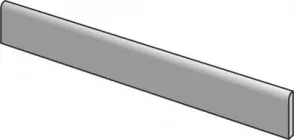 Бордюр Italon Groove Dark Battiscopa 7.2x60 610130004604