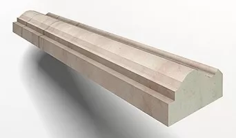 Бордюр Marmocer Moldings 04 Diana White 6x120 PJG-YXXT004-AEBS