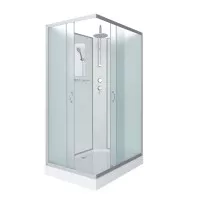 Душевая кабина Niagara Classic низкий поддон 13 см стекло матовое 100x80x210-240 NG-43085-14QBKT Душевая кабина Niagara Classic низкий поддон 13 см стекло матовое 100x80x210-240 NG-43085-14QBKT