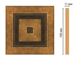 Вставка цветная Decomaster D205-57 (100x100x11 мм)