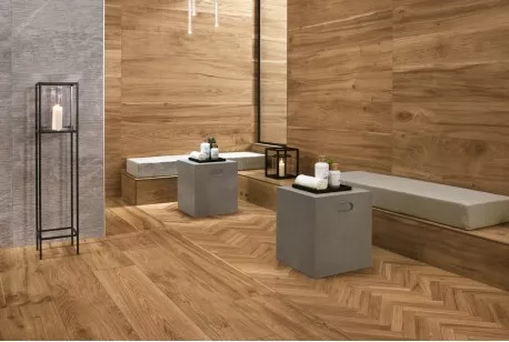 Керамогранит Kerama Marazzi Тектона бежевый тёмный 40x238.5 DD040000R