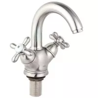 Смеситель для кухни Timo Ritz 0141FN silver Серебро