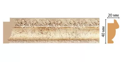 Багет Decomaster 807-553 (40x20x2900 мм) Багет Decomaster 807-553 (40x20x2900 мм)