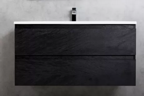 База под раковину Cezares Molveno 80x50x50 Nero MOLVENO-80-2C-SO-NR