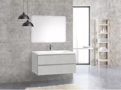 База под раковину Cezares Molveno 80x50x50 Nero MOLVENO-80-2C-SO-NR