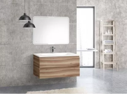 База под раковину Cezares Molveno 80x50x50 Nero MOLVENO-80-2C-SO-NR